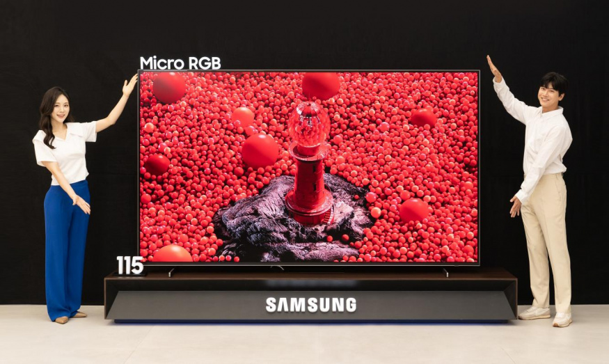 115 palců dokonalosti. Samsung jako první na světe odhalil televizi s technologií Micro RGB